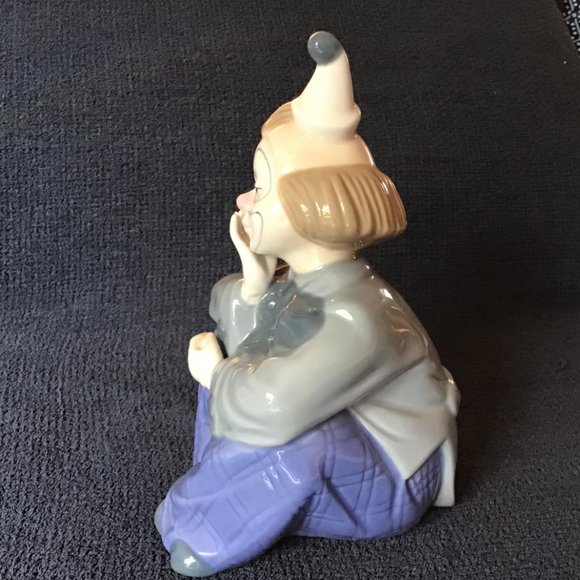 Clown Porcelain Figurine, Porcelana De Cuernavaca - Picture 2 of 5